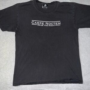 Jinx Carpe Noctem T Shirt Adult Size M Vintage Y2K Gamer Tee